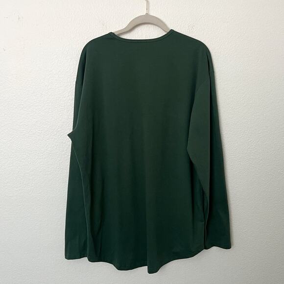 [BYLT] Green Drop Cut L/S Long Sleeve Signature Crew Neck T-Shirt Men's Size XL - Picture 3 of 11
